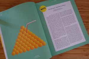 Bunt und rund: Die ansprechende visuelle Gestaltung und ein Schwerpunktthema machen das Science Notes Magazin aus.